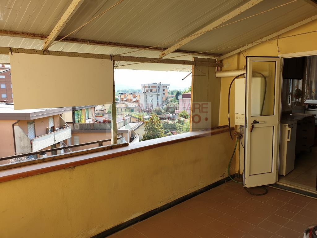Trilocale con giardino e cantina