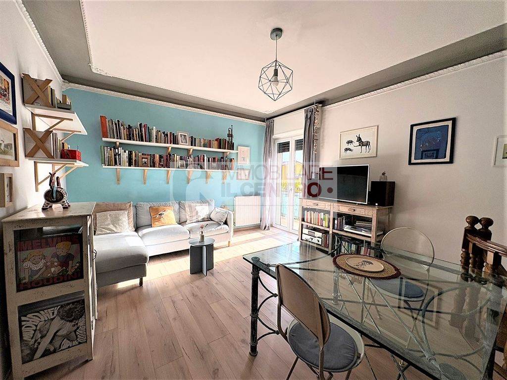 Appartamento piano terra con giardino e cantina.